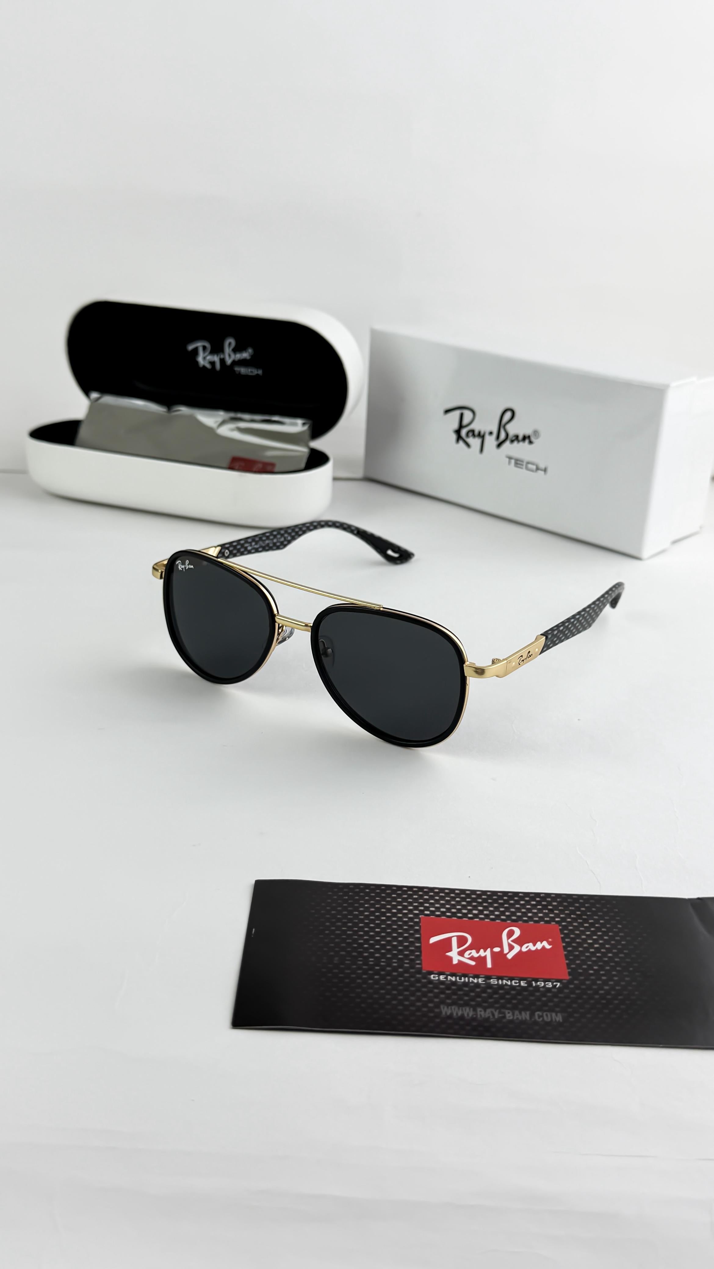 Ray_bn Aviator Blk/gold