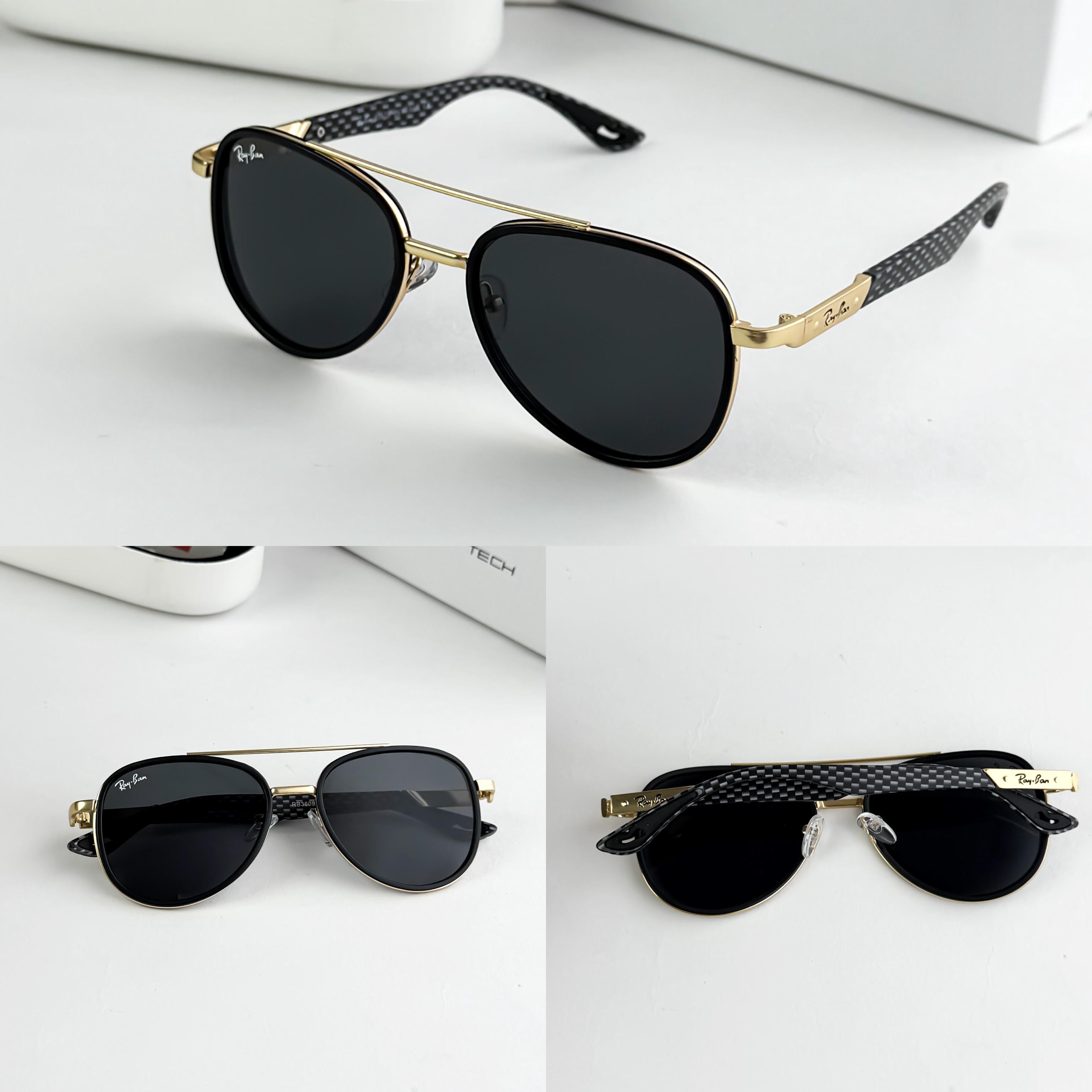 Ray_bn Aviator Blk/gold