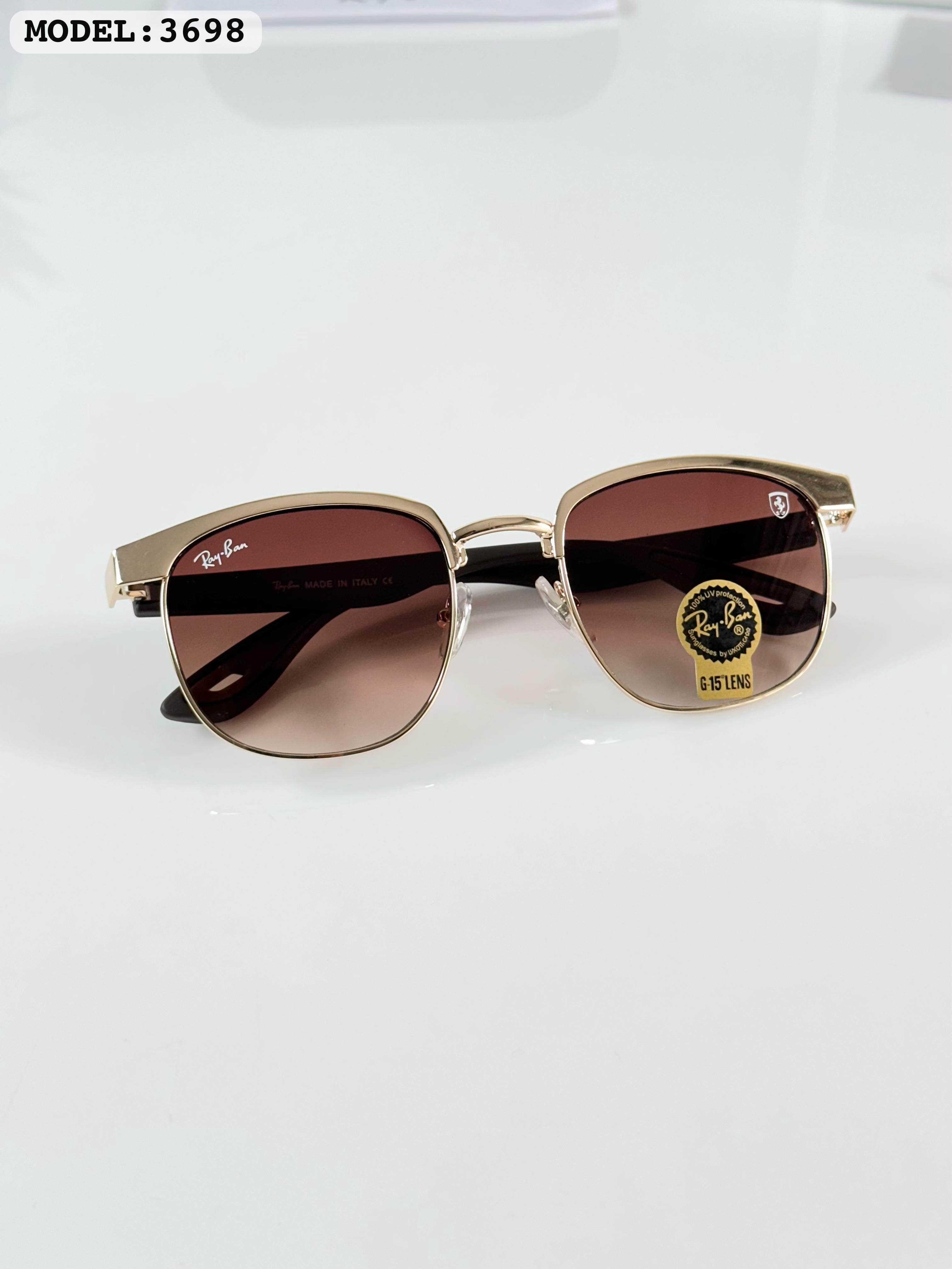 RAYBA_N 3698 GOLD BROWN
