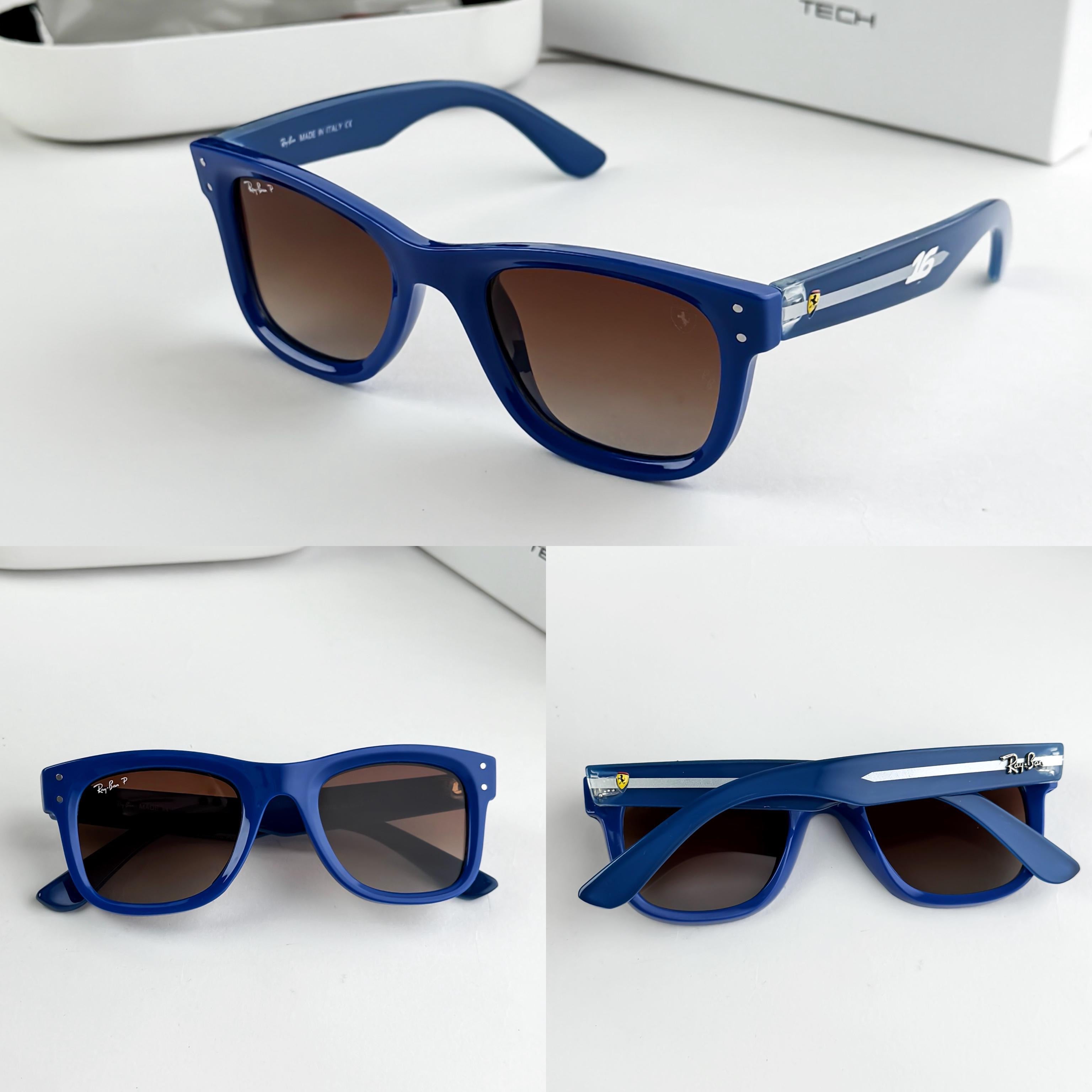 Ray_bn wafrer Blue Sunglass