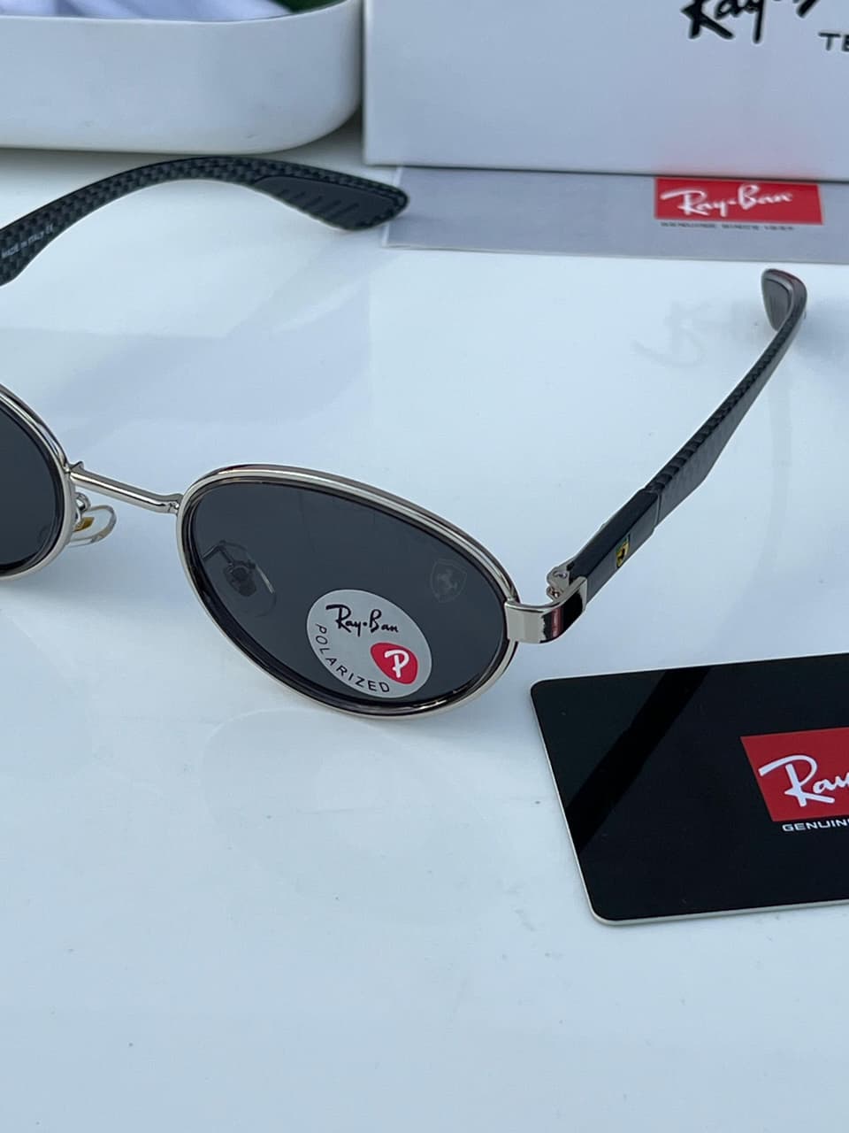 Ray_ban 82006 silver black SUNGLASS