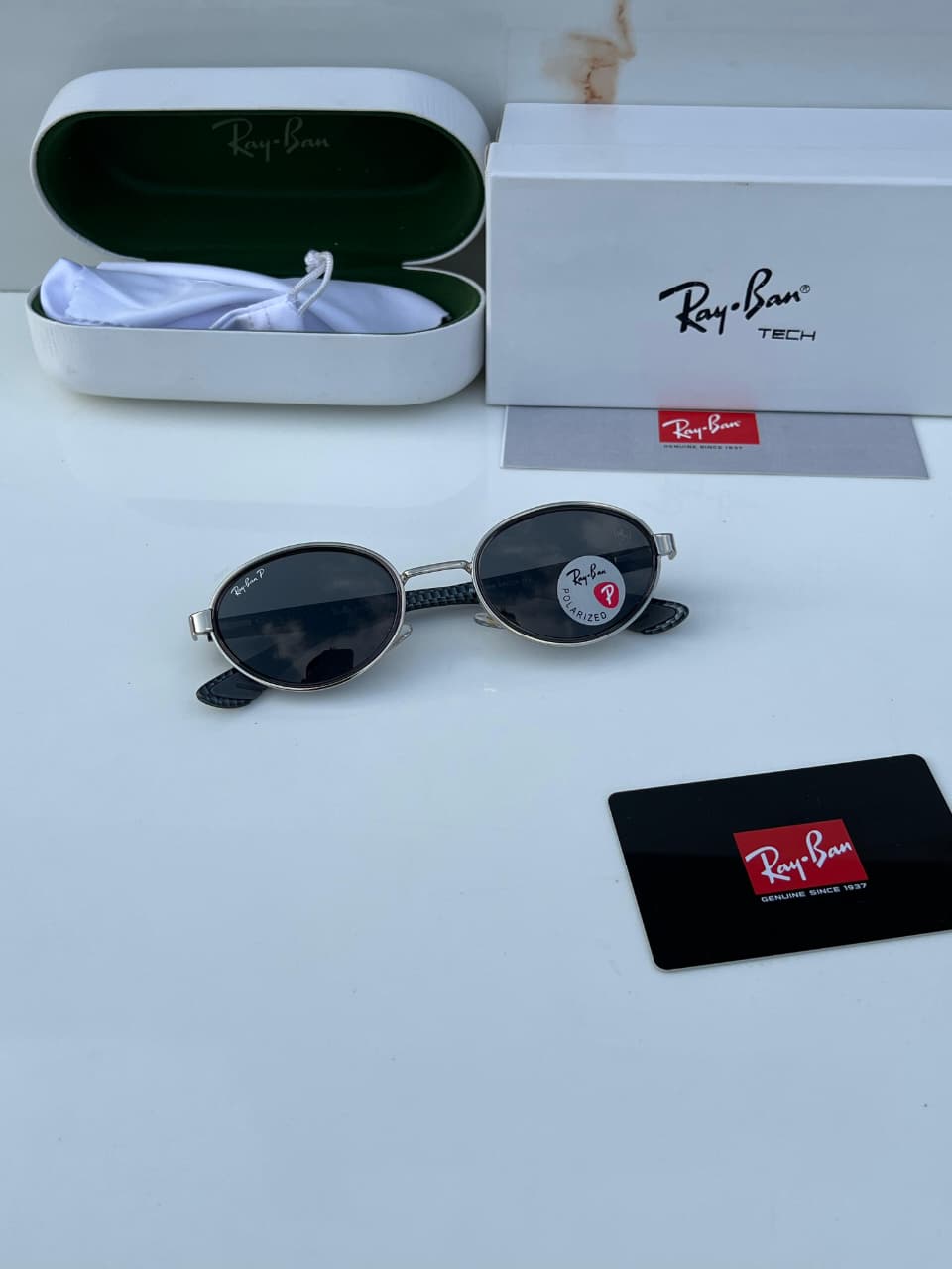 Ray_ban 82006 silver black SUNGLASS