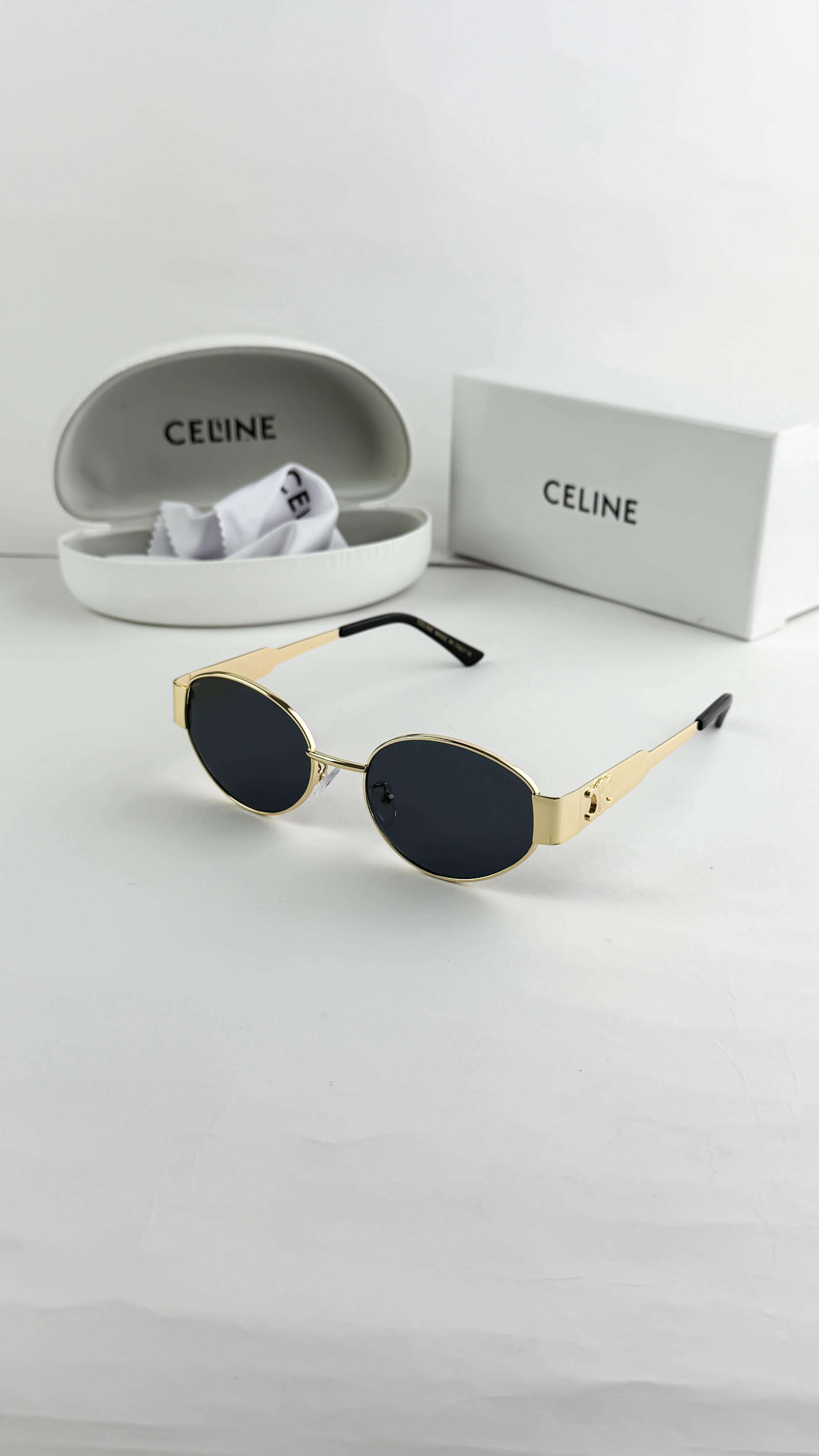 CEL_INE GOLD BLACK 1006 SUNGLASS