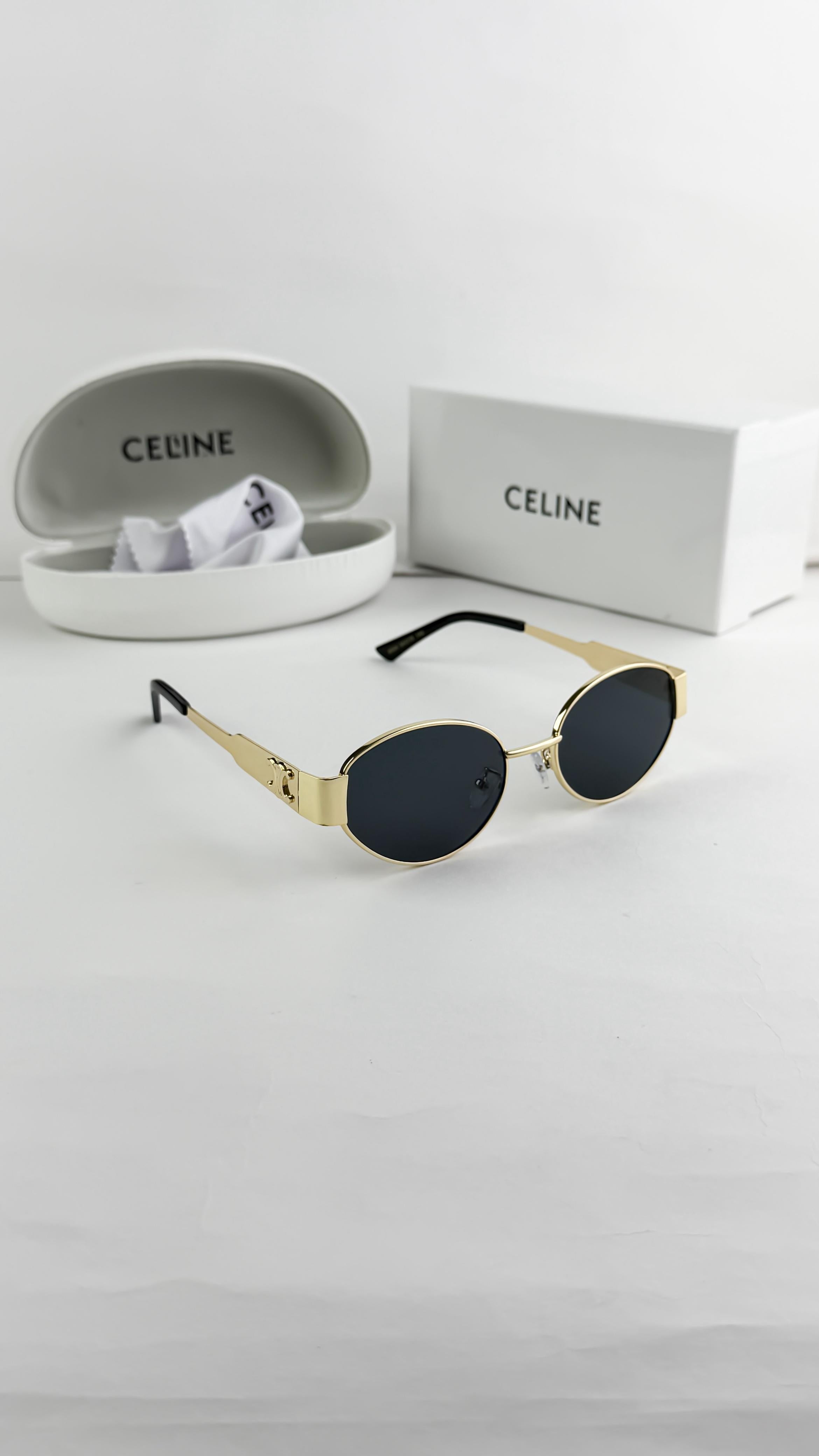 CEL_INE GOLD BLACK 1006 SUNGLASS