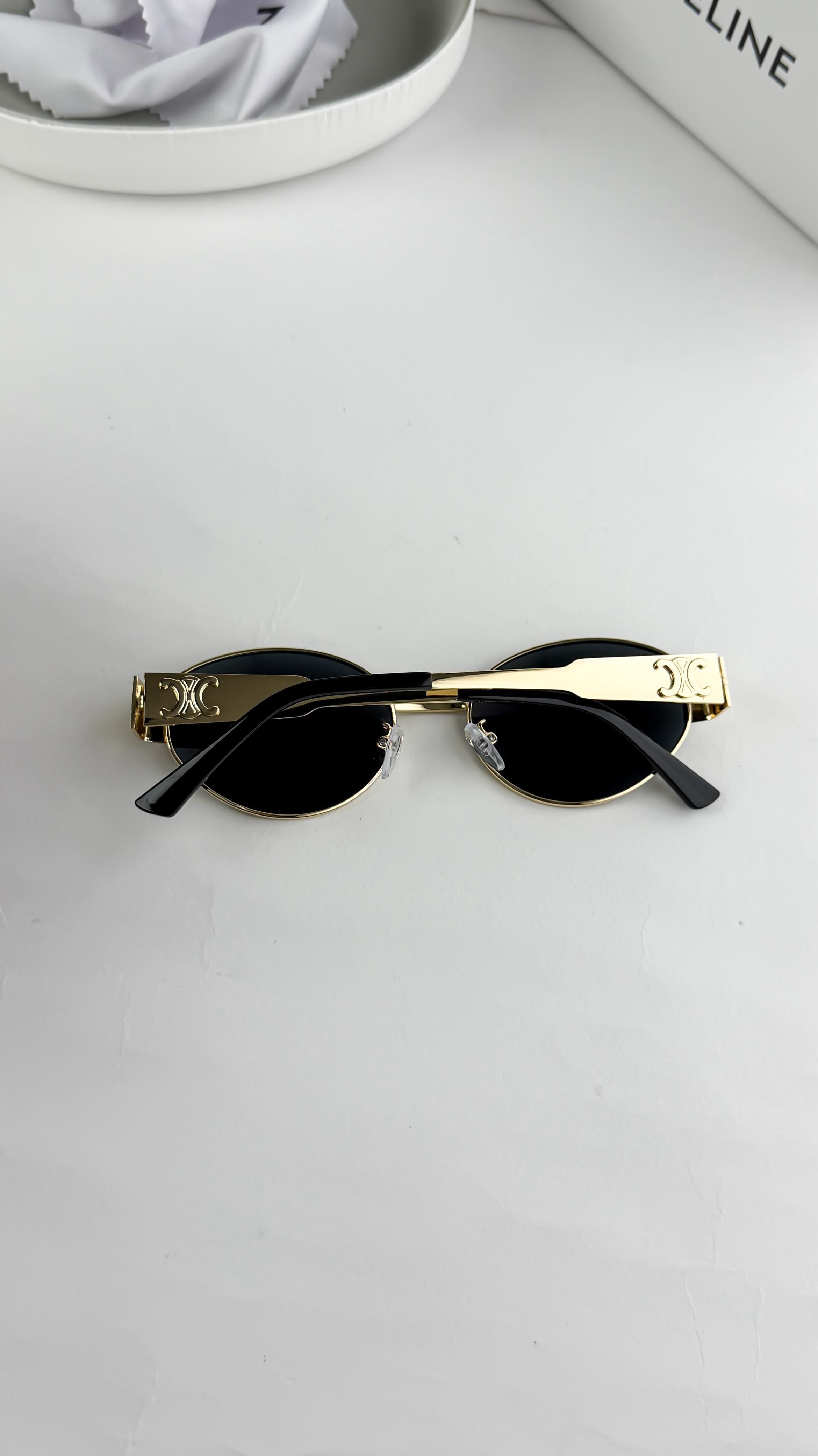 CEL_INE GOLD BLACK 1006 SUNGLASS