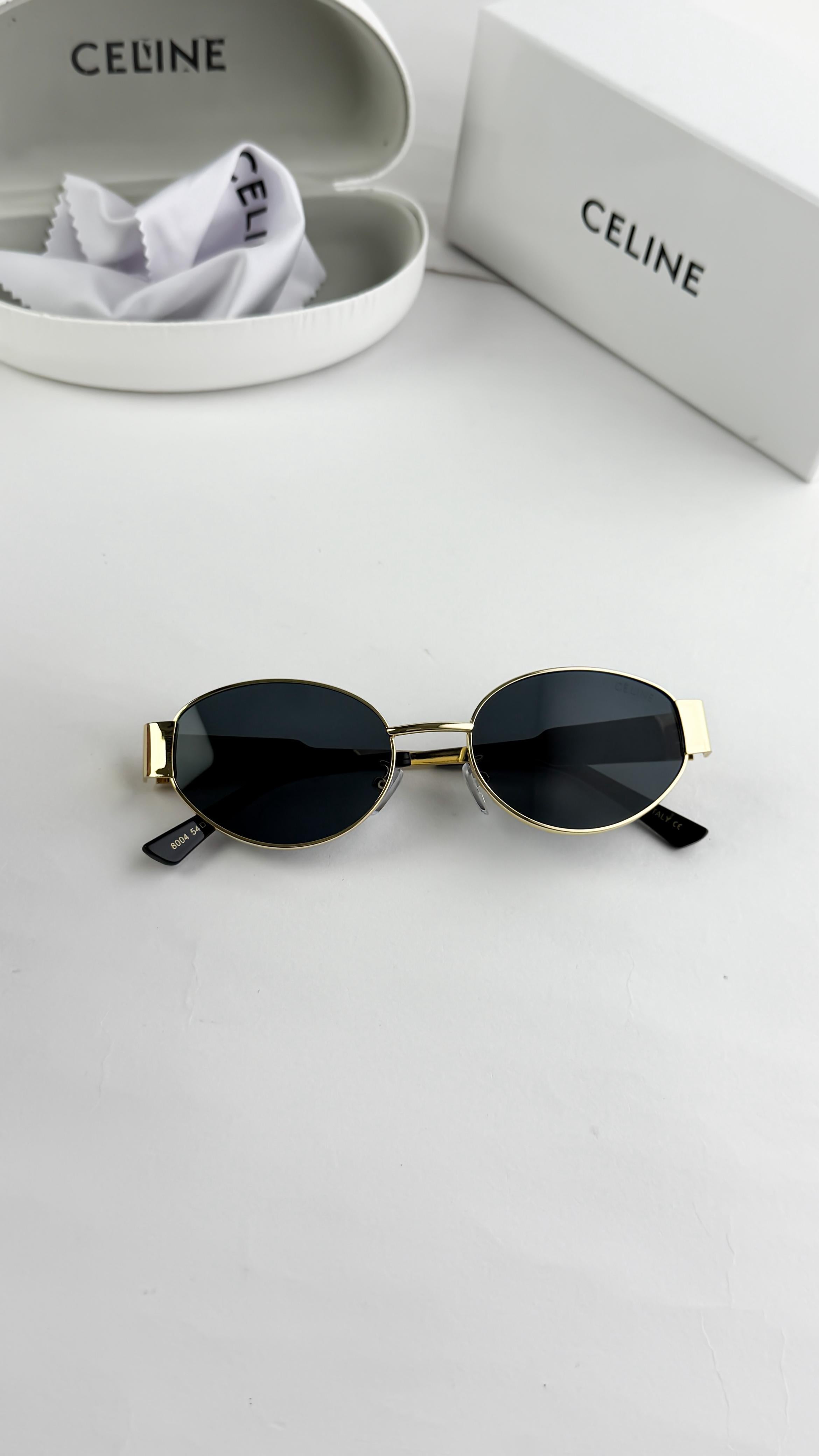 CEL_INE GOLD BLACK 1006 SUNGLASS