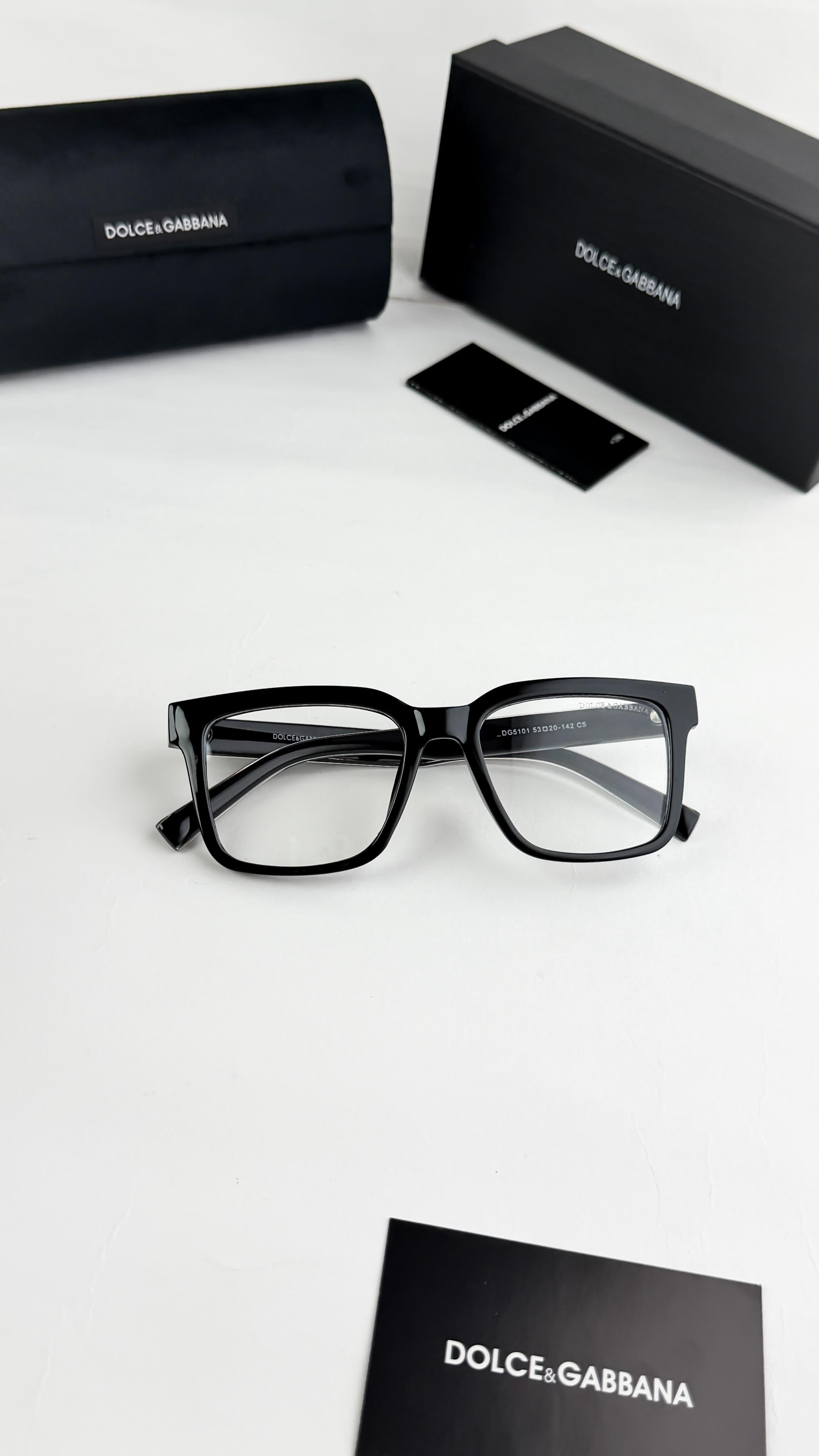DO__LCE & GABBANA BLACK PLANO 5101 SUNGLASS