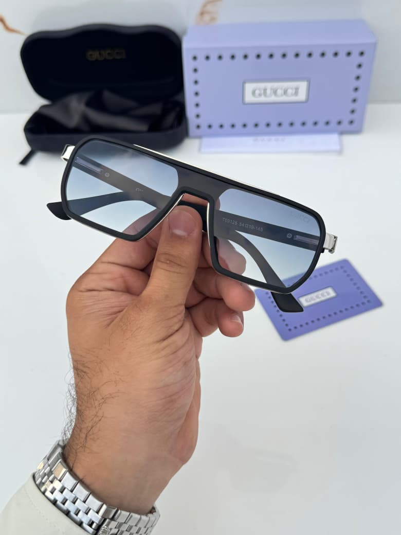 Gu_cci 9125 silver blue SUNGLASS