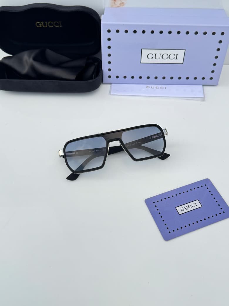 Gu_cci 9125 silver blue SUNGLASS