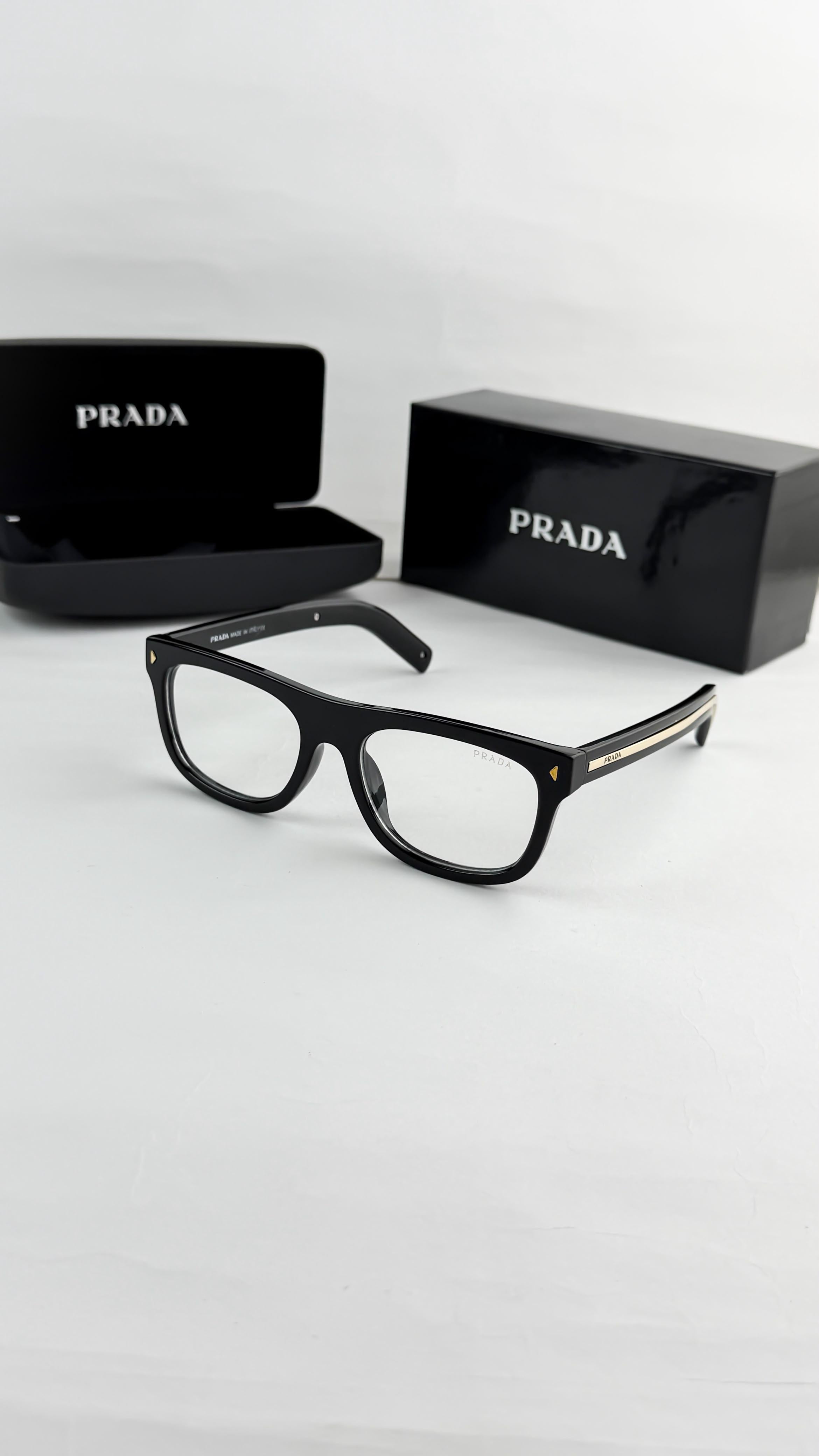 PRA_DA BLACK PLANO 12S SUNGLASS