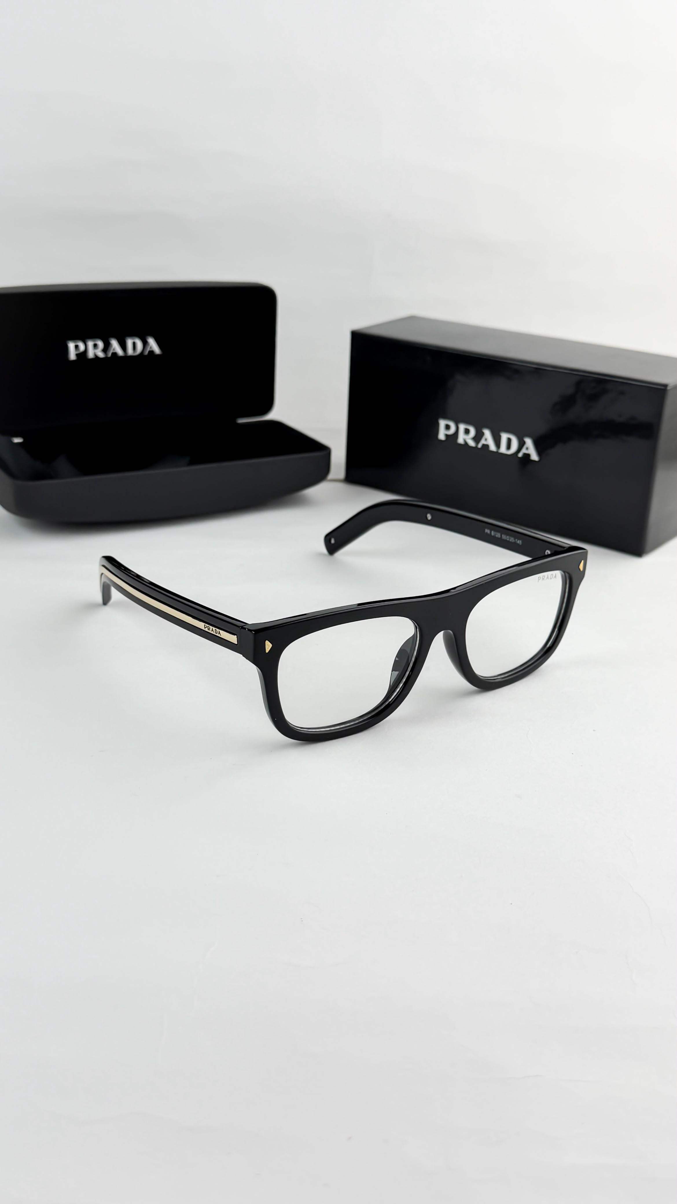 PRA_DA BLACK PLANO 12S SUNGLASS