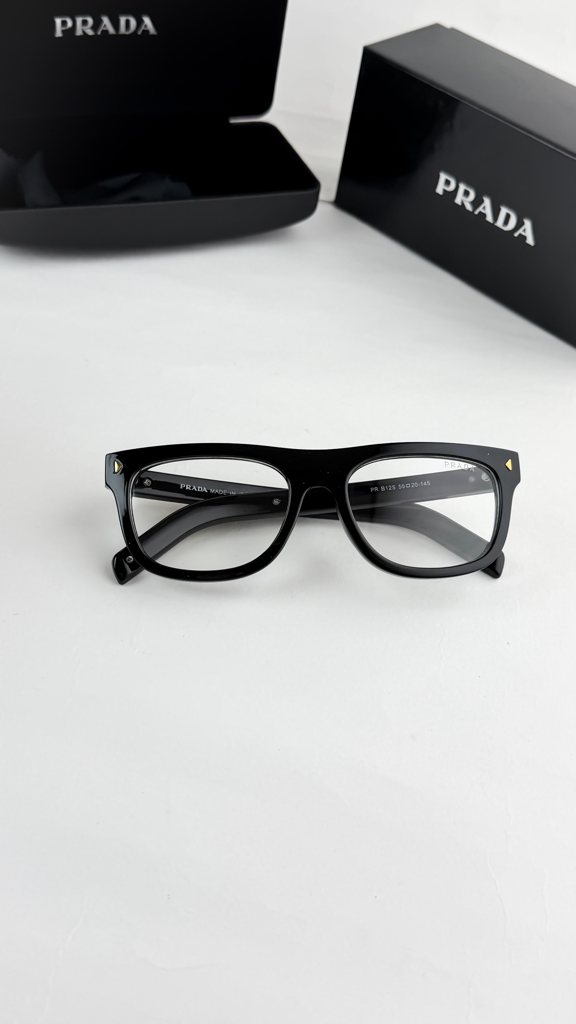 PRA_DA BLACK PLANO 12S SUNGLASS
