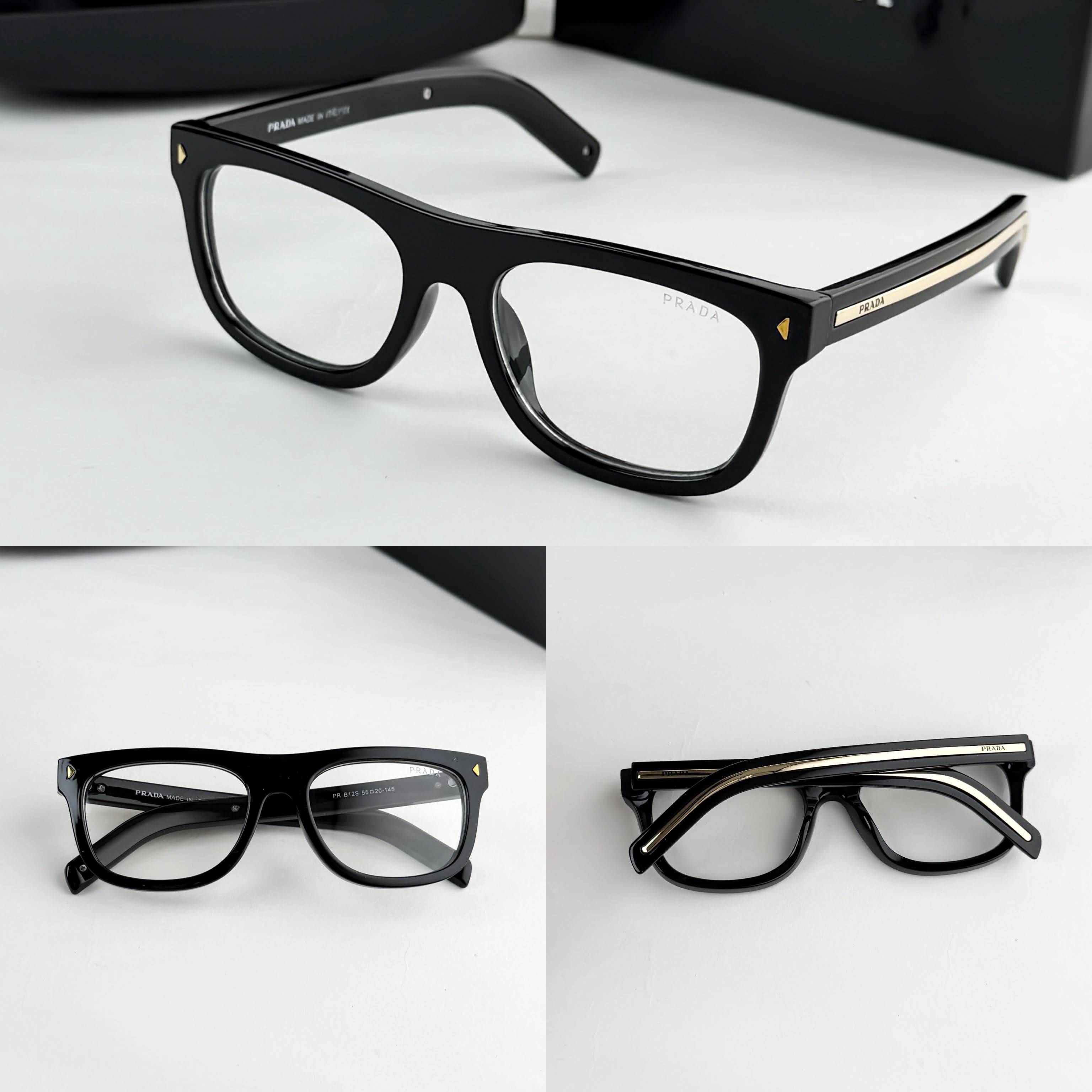 PRA_DA BLACK PLANO 12S SUNGLASS