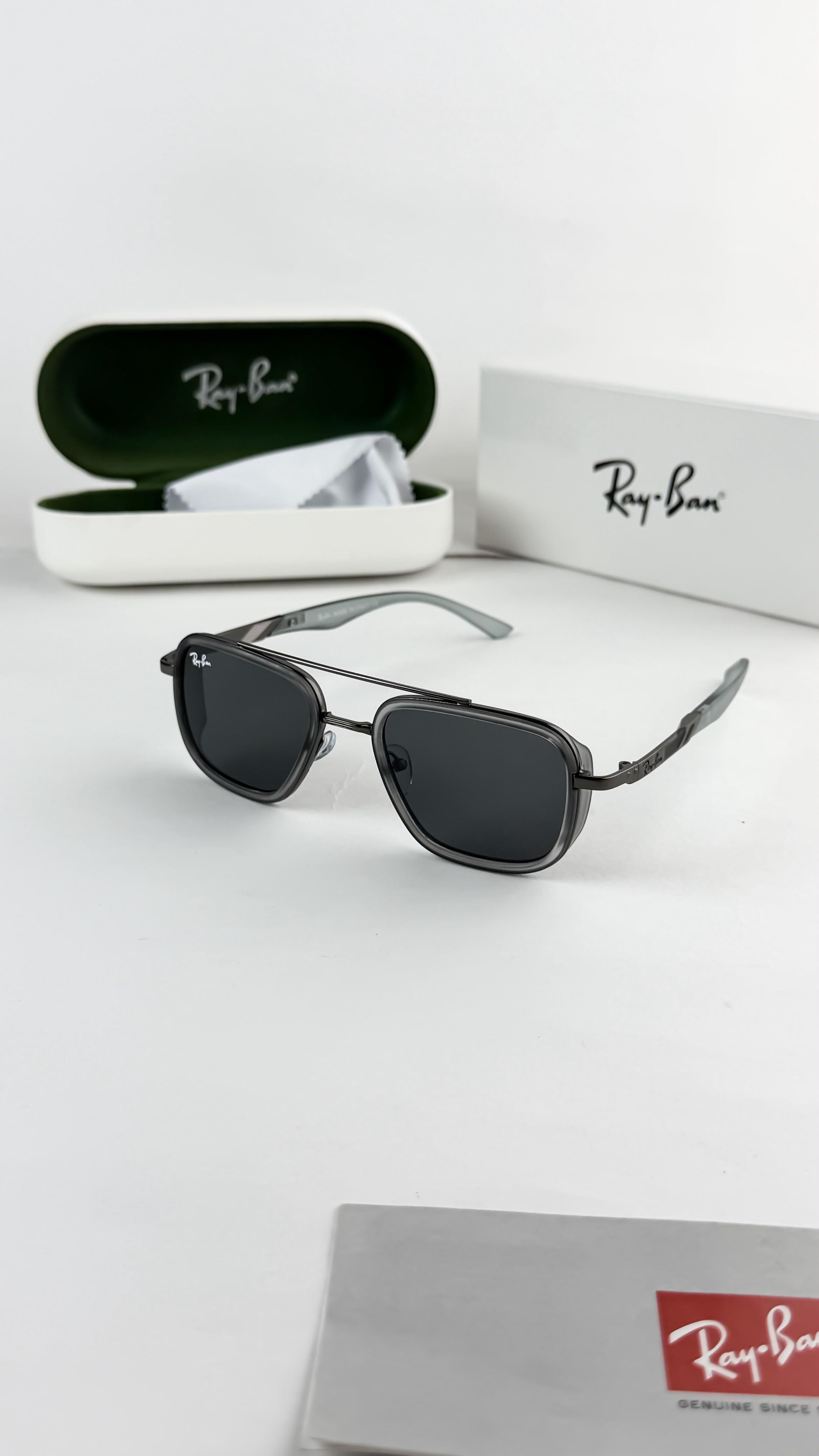 RAY_BAN GREY BLACK 3621 SUNGLASS