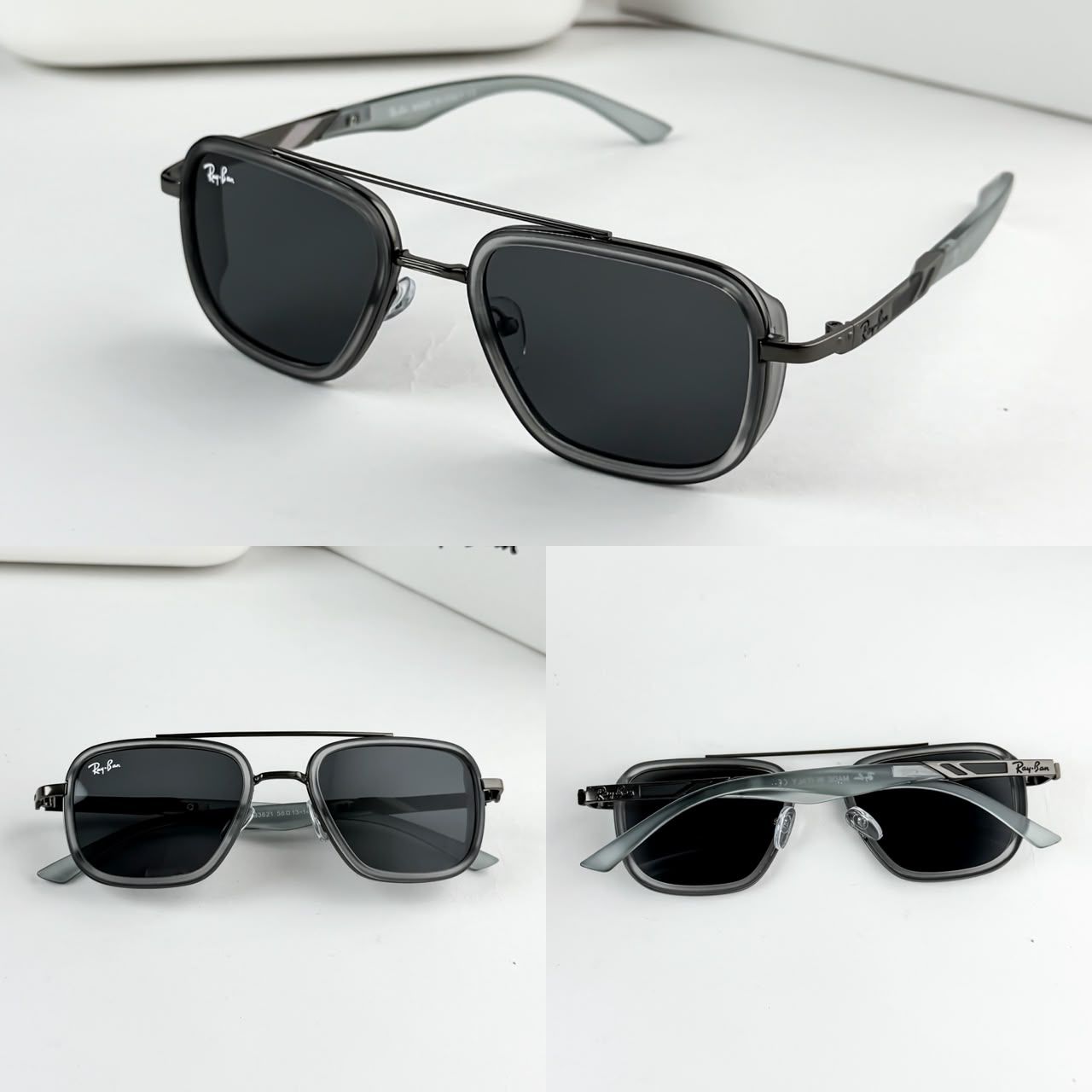 RAY_BAN GREY BLACK 3621 SUNGLASS