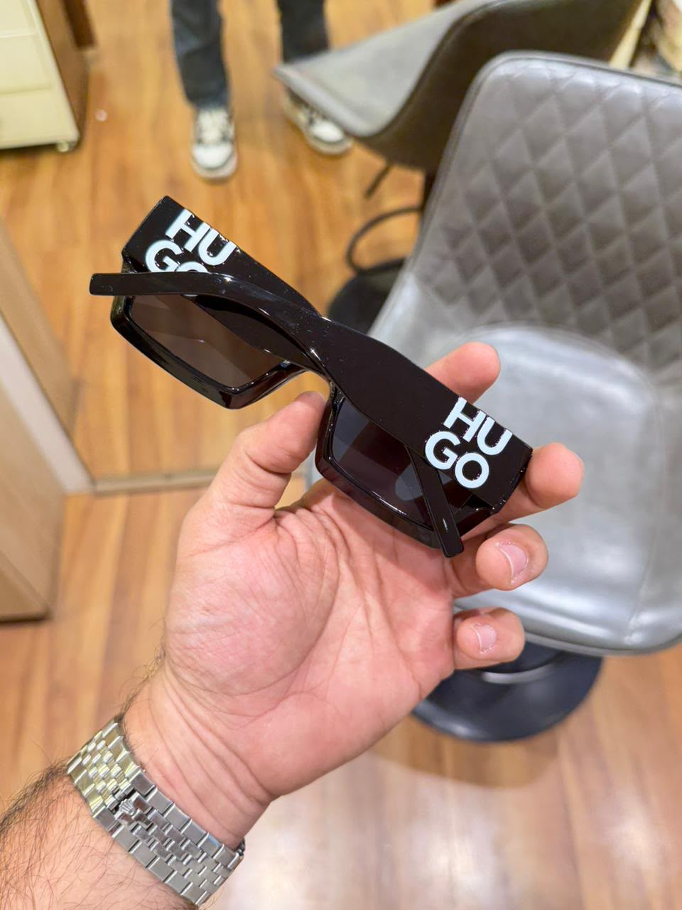 Hu_go boss 1310 glossy black  SUNGLASS