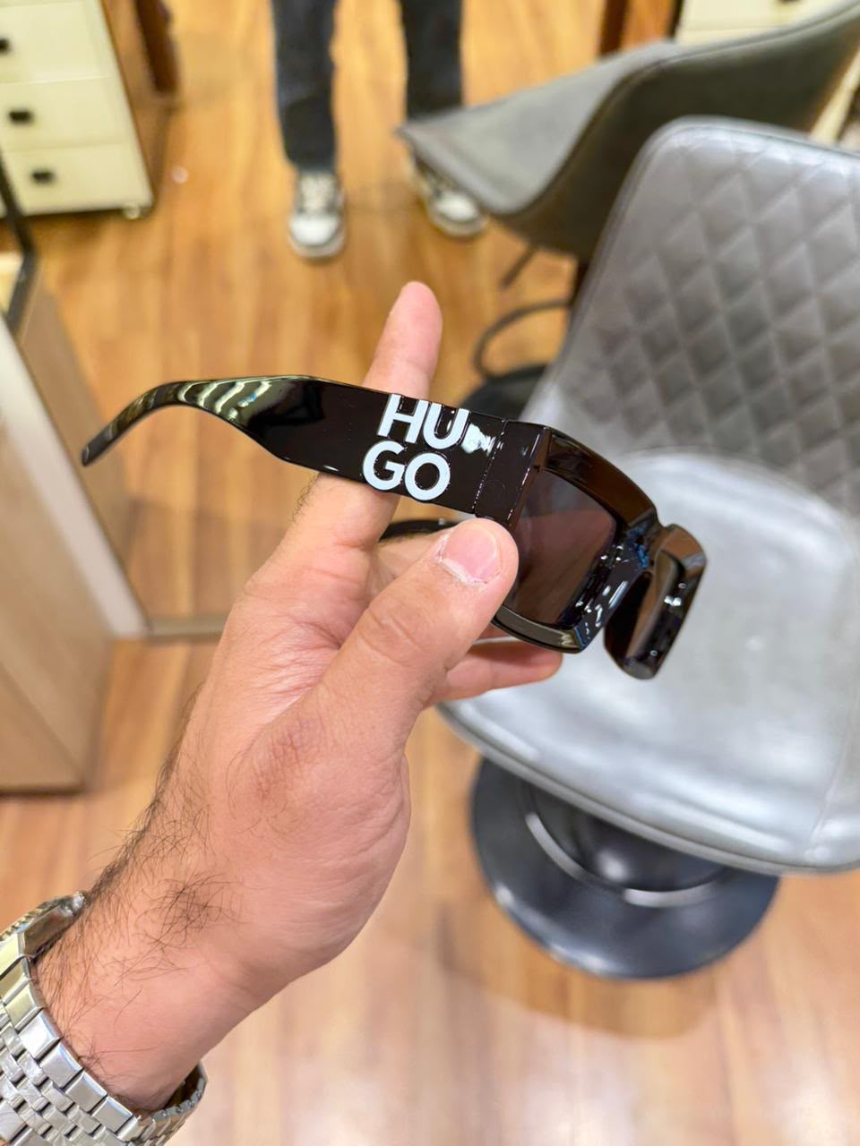 Hu_go boss 1310 glossy black  SUNGLASS