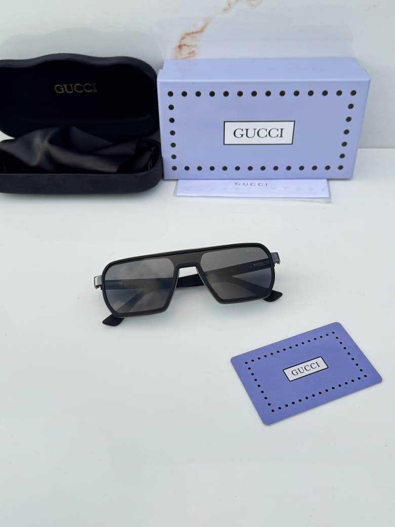 Guc_ci 9125 full black SUNGLASS