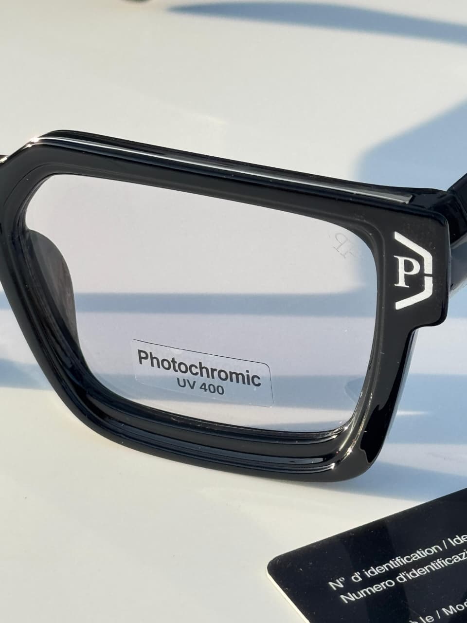 P_hilip plein 146 black plano  SUNGLASS