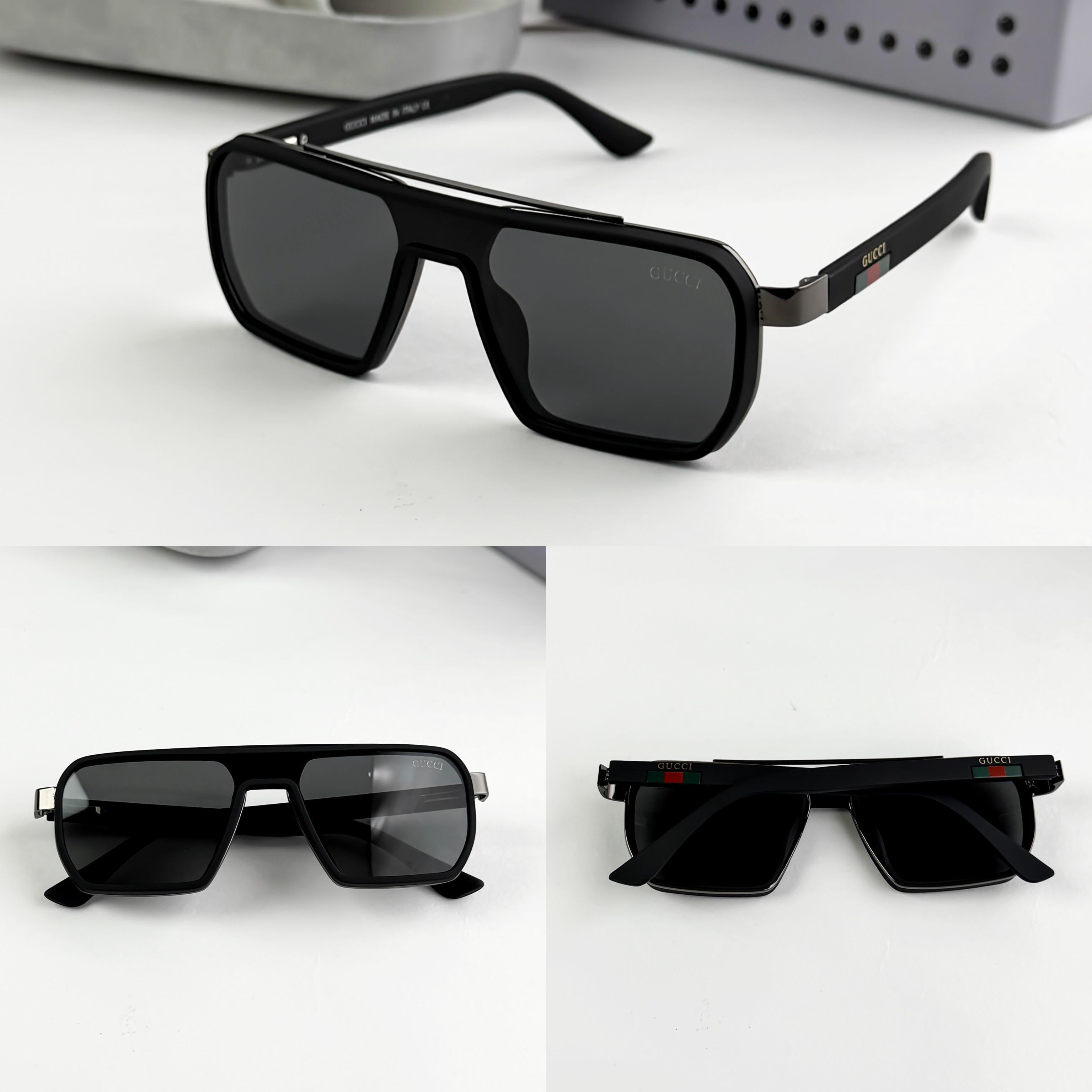 G_UCCI BLACK 9125 SUNGLASS