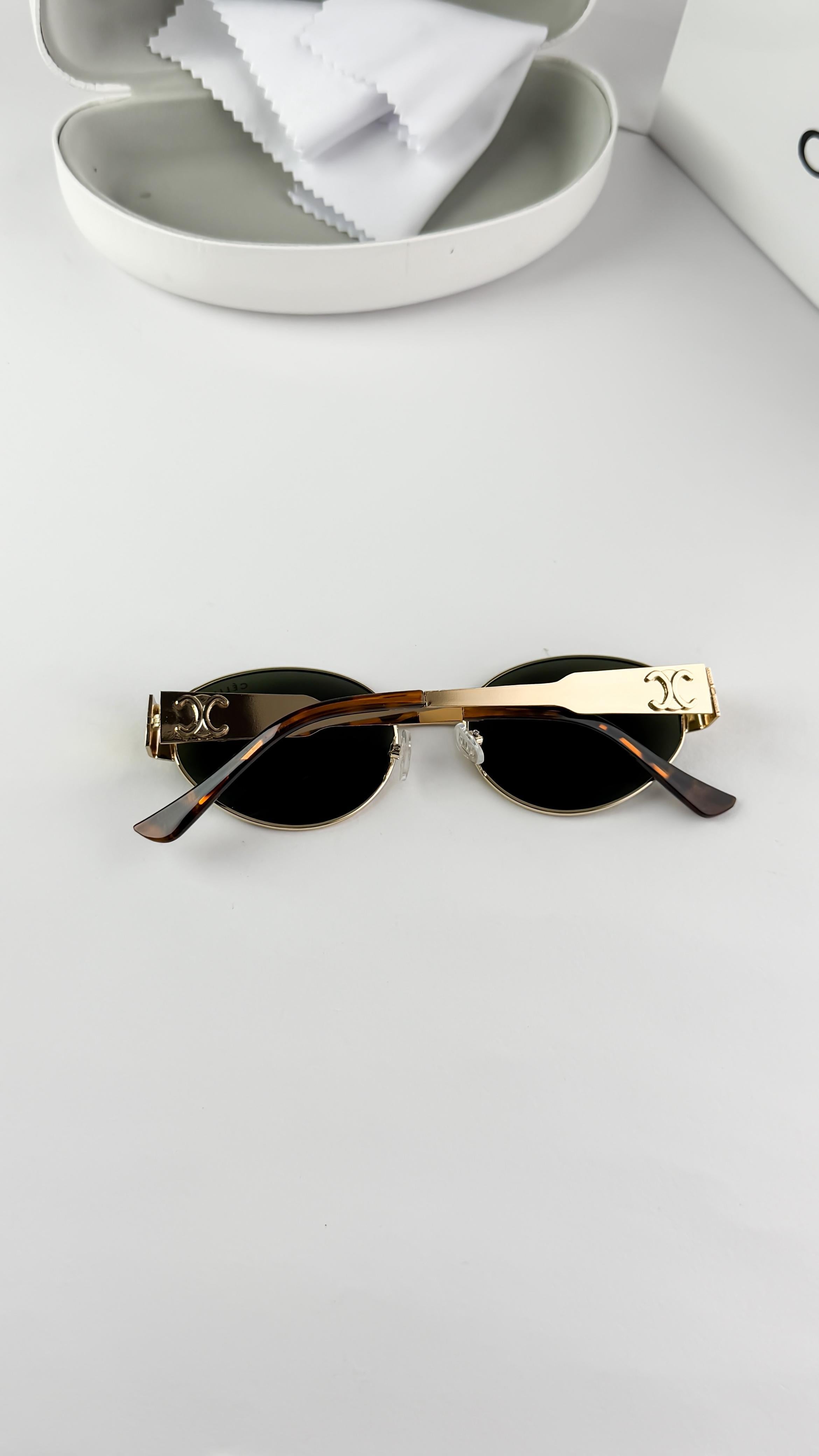 CELINE GOLD GREEN 1006